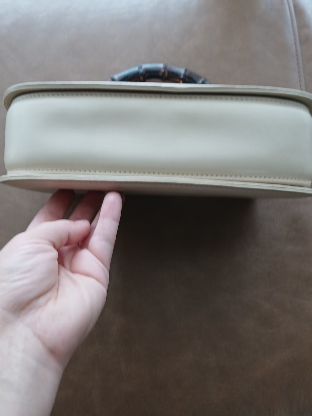 Vintage Gucci classic bamboo handle bag - Picture 11 of 16